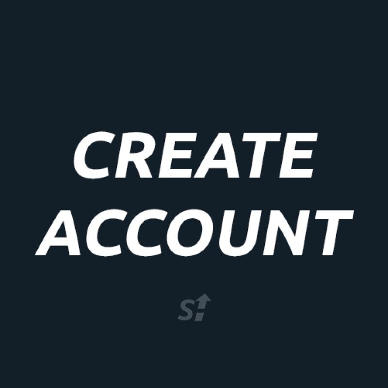Create a Skate Hype account step by step photo sequence