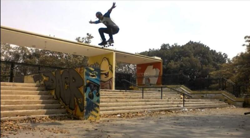 Ollie in the temple