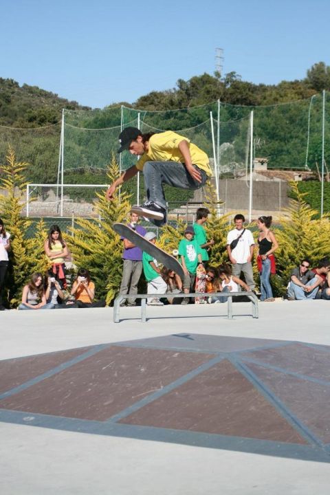 Angel caamano 3flip trsfer skate contest 3
