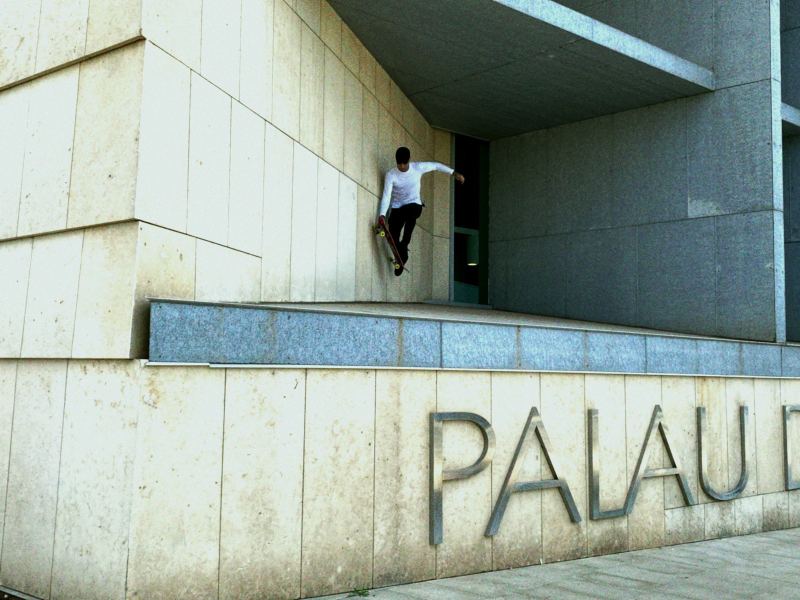 No Comply Nosegrab "Wallride" to gap, Palacio de Congresos, Borja Nicolau