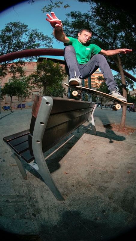 Ollie, Banco Plaza del Tubo, Miguel Urbina