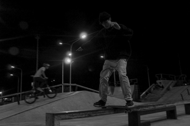 Bs boardslide, metro skatepark, Me