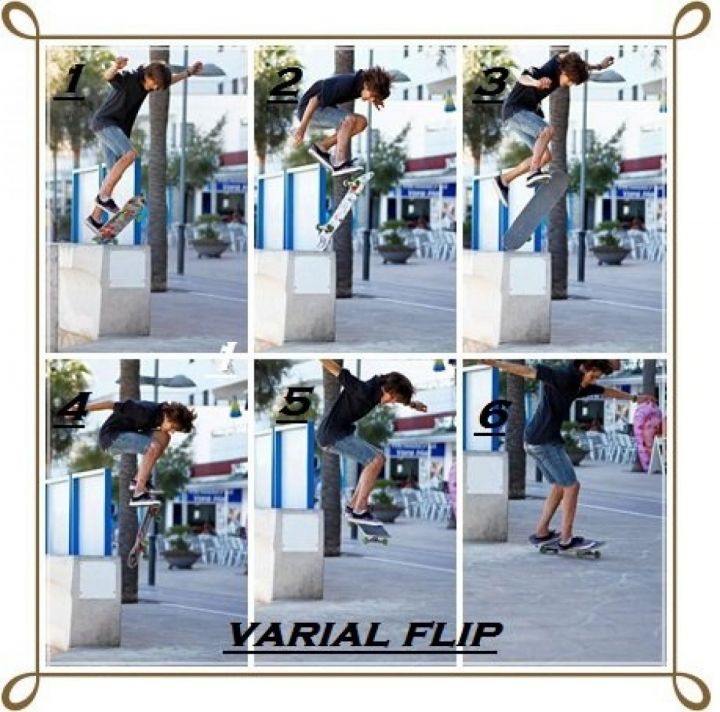 Varial flip pere plaza cala millor foto por