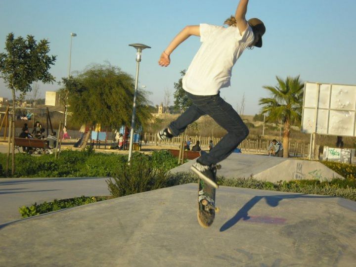 Kickflip martin poligono felanitx foto tia