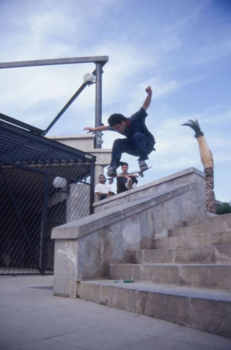 Chino ollie over the rail safaixina 1997 foto
