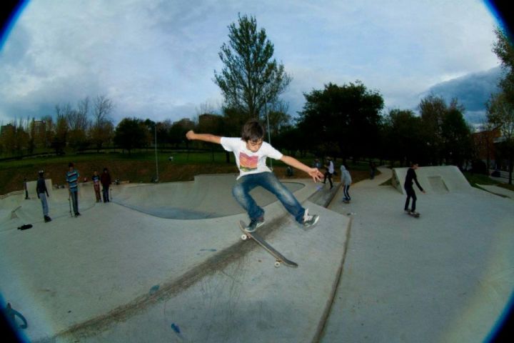 Ollie north skatepark santander diego portilla