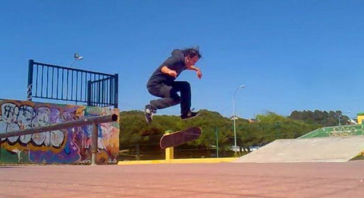Lukas nollie flip 360 skatepark foz