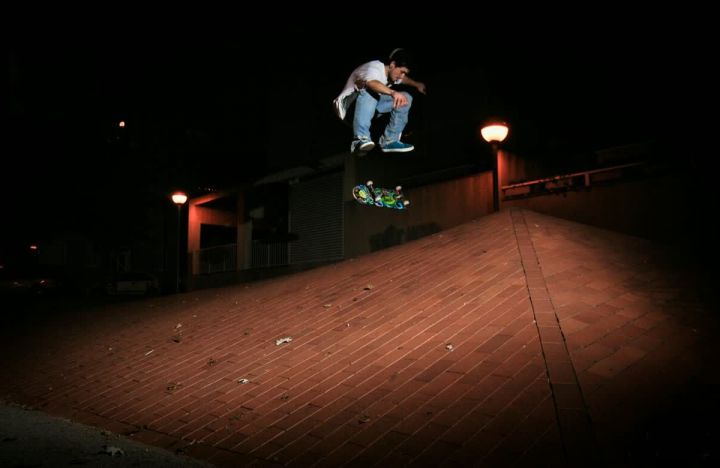 Nathán Sabat. Nollie Heelflip