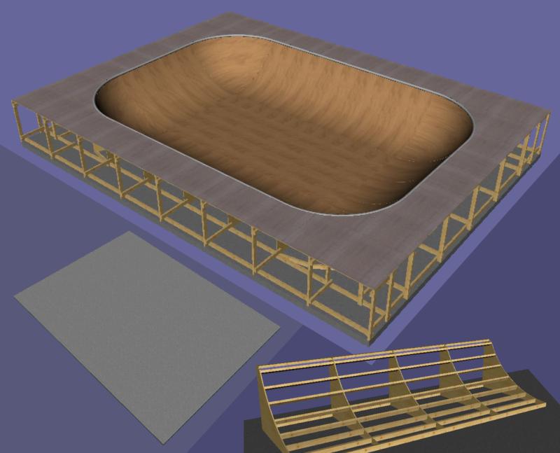 Wooden Miniramp/Bowl in 10 steps
