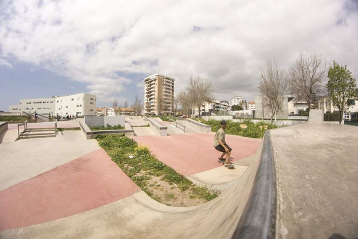 Mikel fernandez frontside indy skatepark Estoril,Lisboa Portugal
