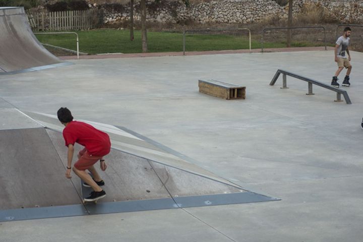 Iván Casasnovas backside flip,skatepark Ciudadela Menorca
