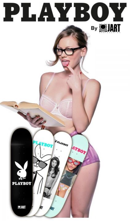 Jart skateboards - Playboy colab