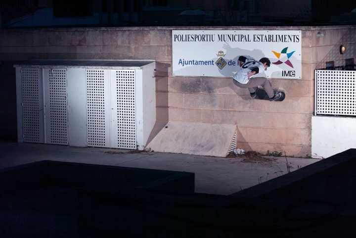 Sebas Sitjar- Fs wallride en Establiments...